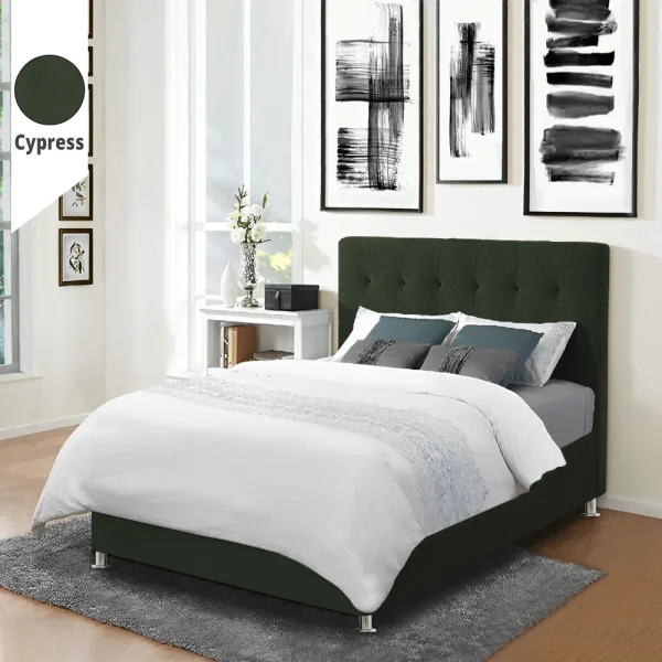 Υφασμάτινο Κρεβάτι Αlkistis Cypress ypnos.gr