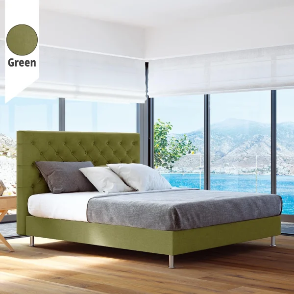 Υφασμάτινο Κρεβάτι Green