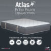 Στρώματα ύπνου ορθοπεδικά Atlas Echo Foam