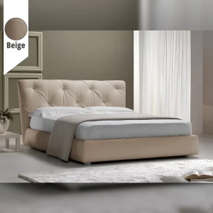 Υφασμάτινο Κρεβάτι Ύπνου Fluffy Beige ypnos.gr