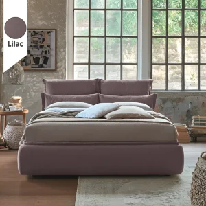 Υφασμάτινο Κρεβάτι Ύπνου Mirela Lilac ypnos.gr